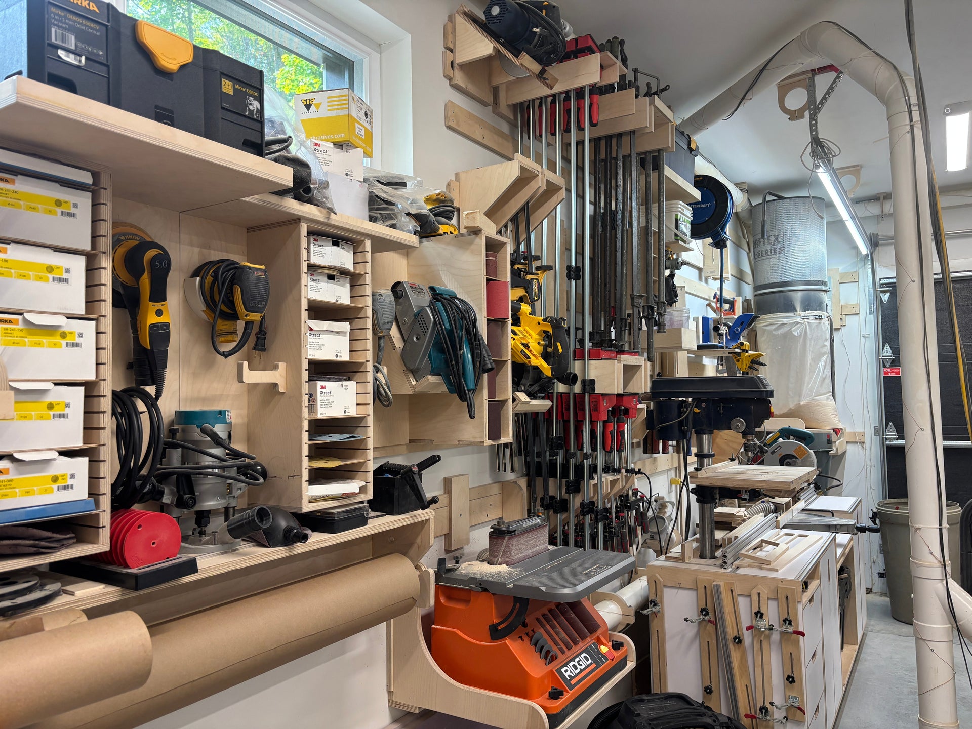 Solutions de rangement et d'organisation d'atelier