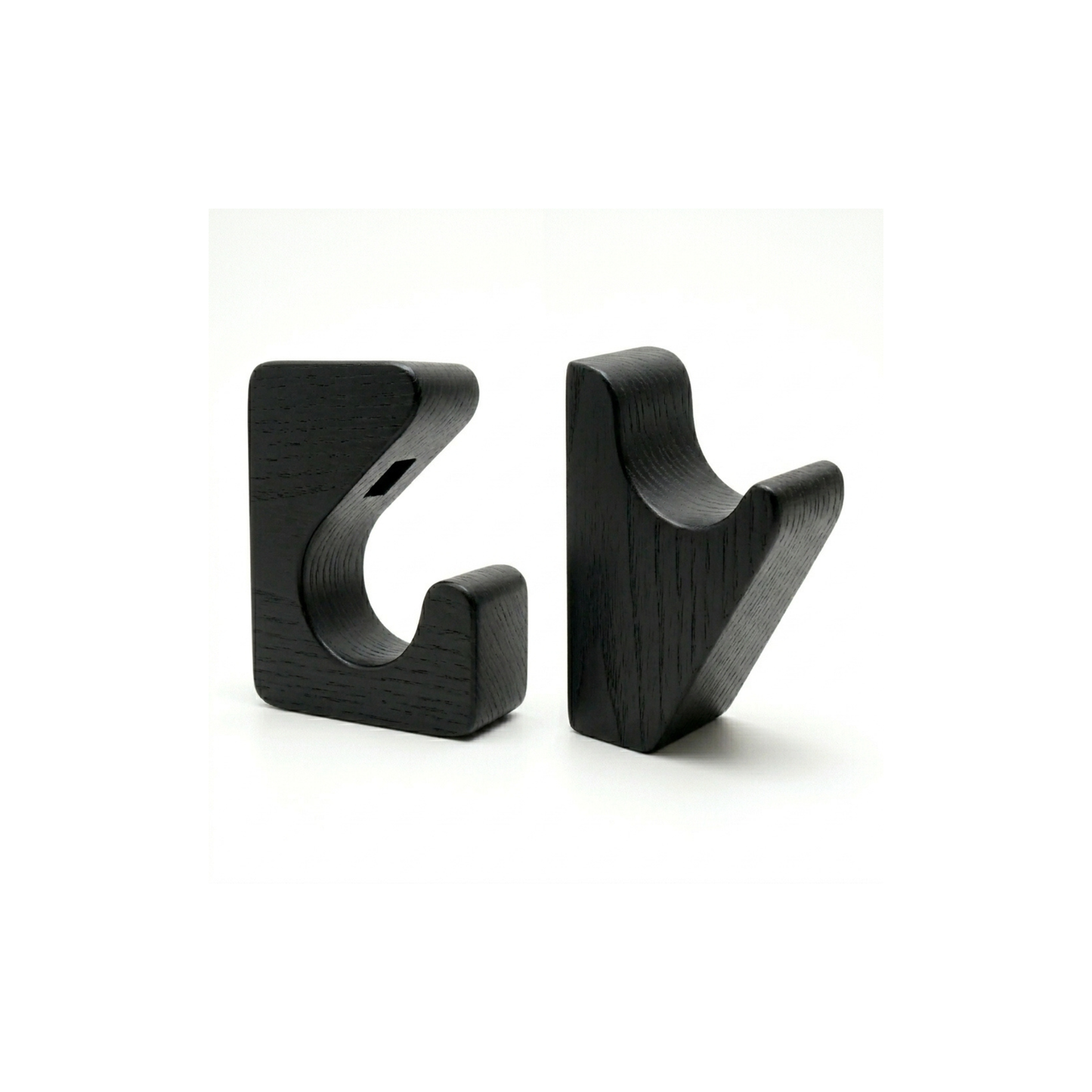 Soporte de pared para bicicleta de diseño – Madera maciza o contrachapado de cerezo, se sujeta por ruedas y cuadro, ángulo de 15–20°, tornillos y anclajes incluidos