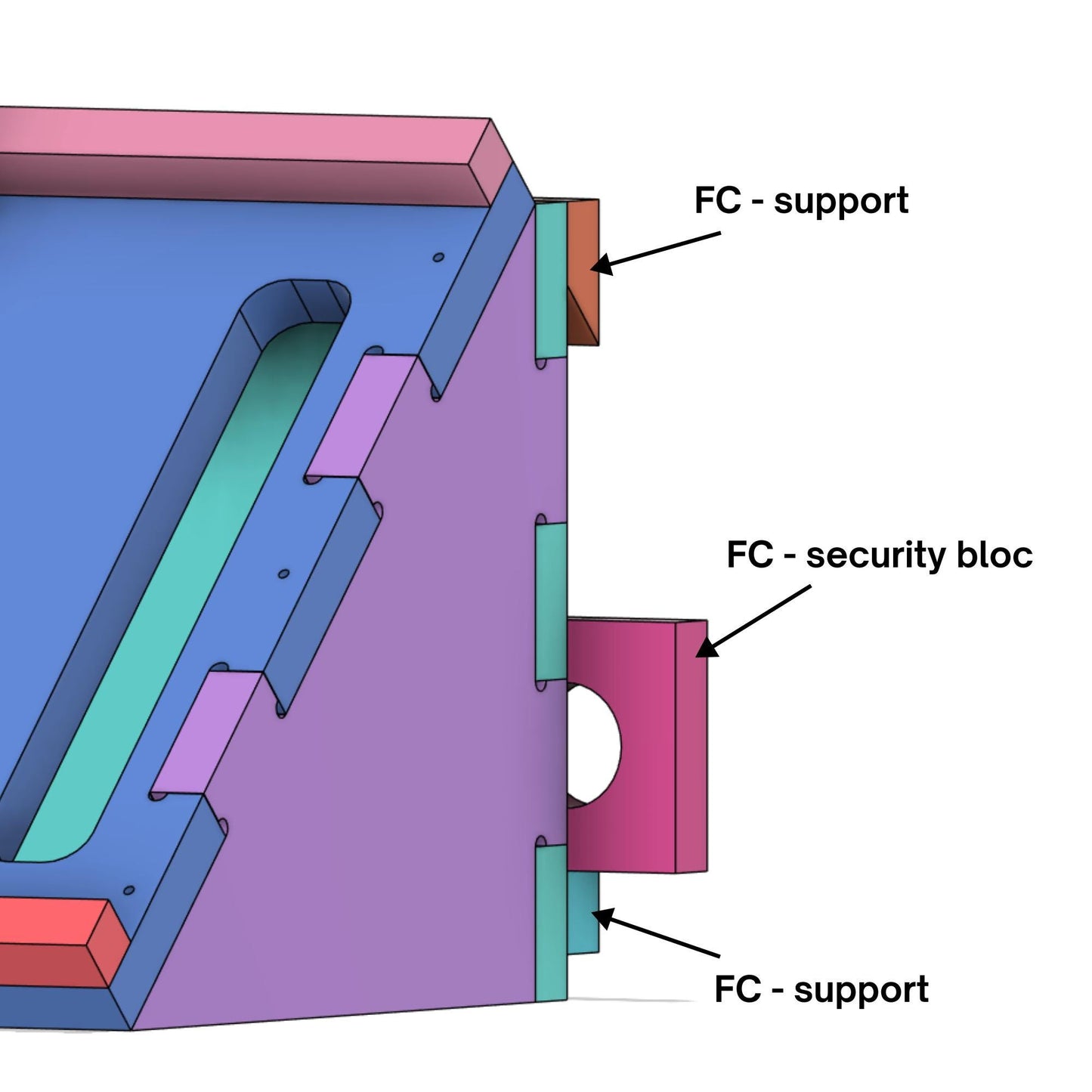 Support mural pour scie circulaire – 100% bois – Fabriqué au Québec