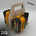Support de transport DeWalt, 4 batteries